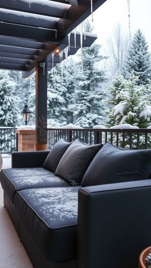 Outdoor Sofas with Waterproof Fabric