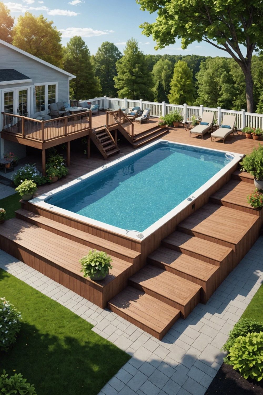 Extra-Wide Steps for Easy Accessibility