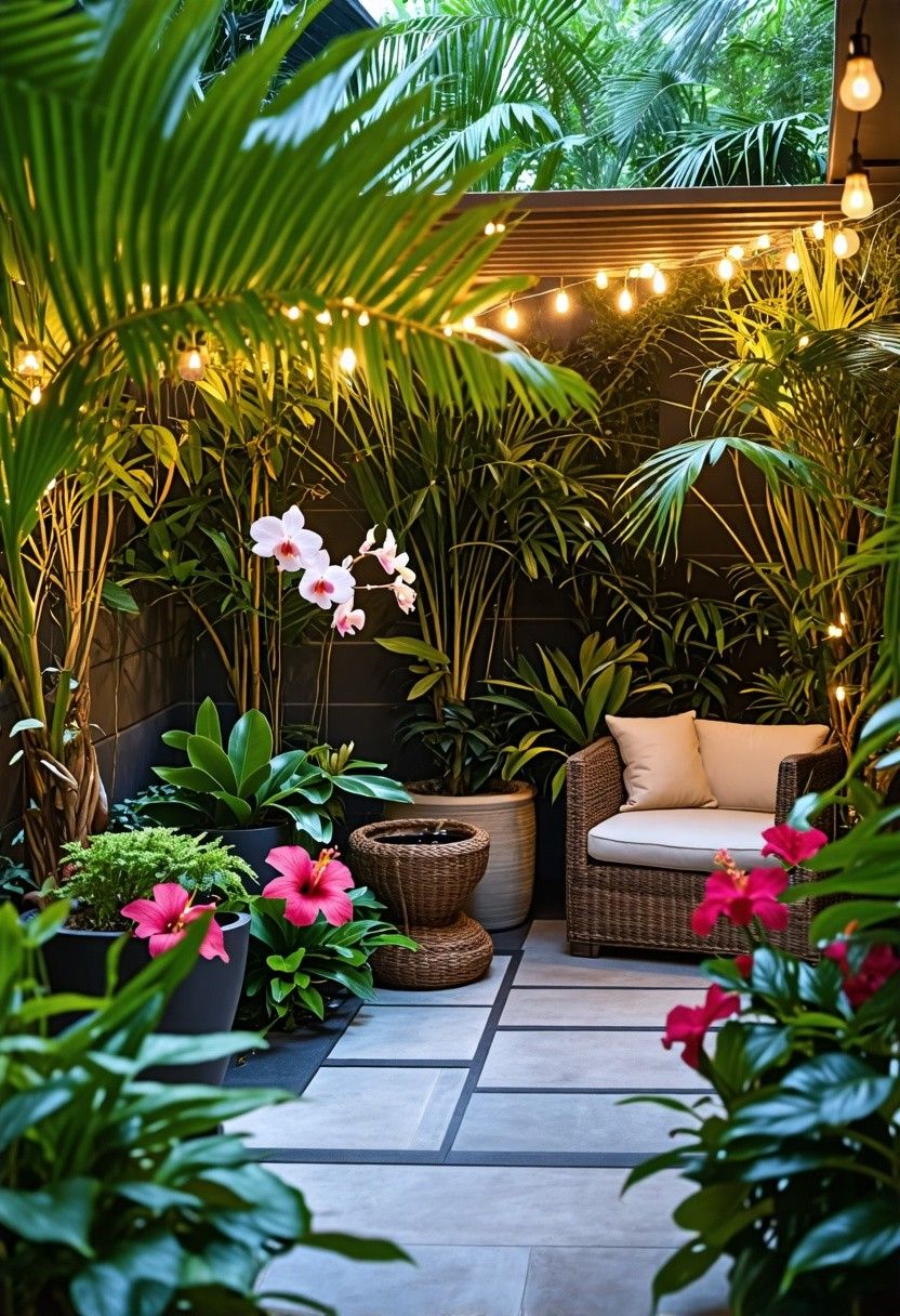 Tropical Garden Oasis