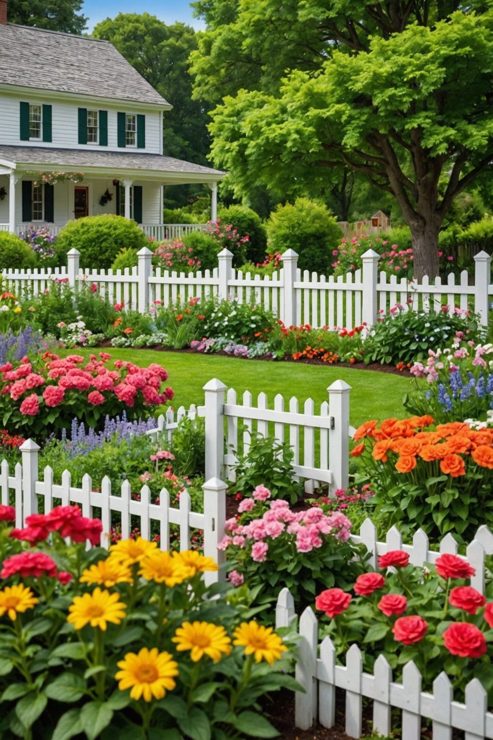 Picket Fence Bordering