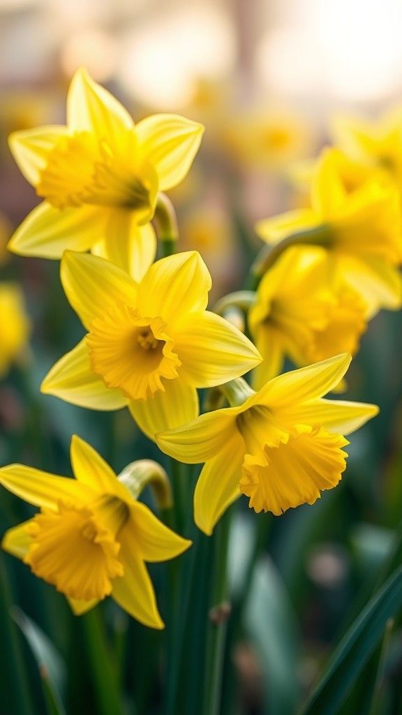 Daffodils: Cheerful Yellow Harbingers of Spring