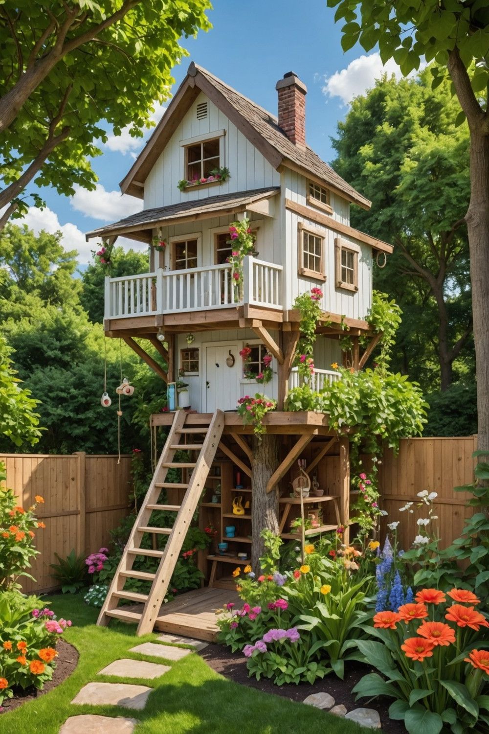 Treehouse or Outdoor Playhouse