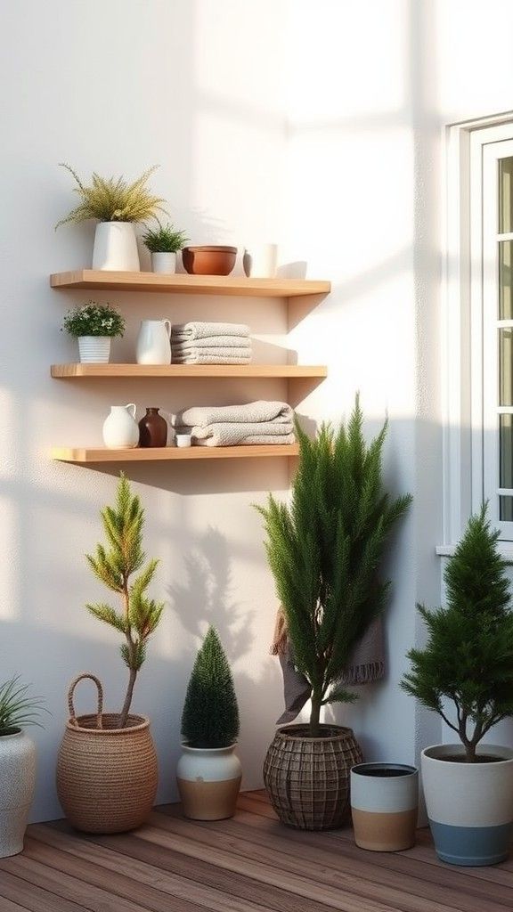 Install Wall-Mounted Shelves