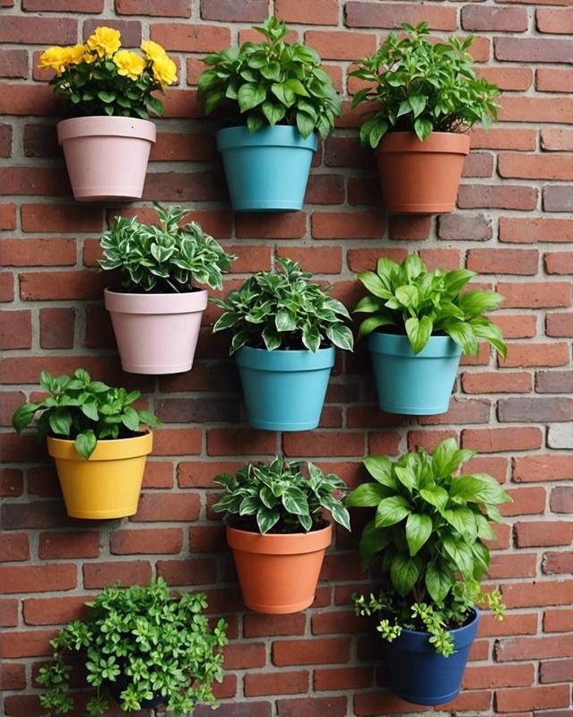 Wall-Mounted Planters