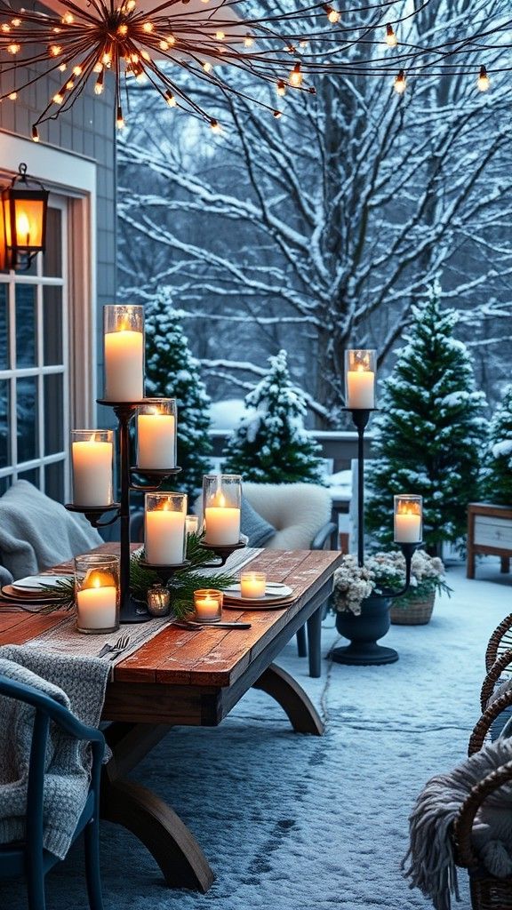 Tiered Candle Stands