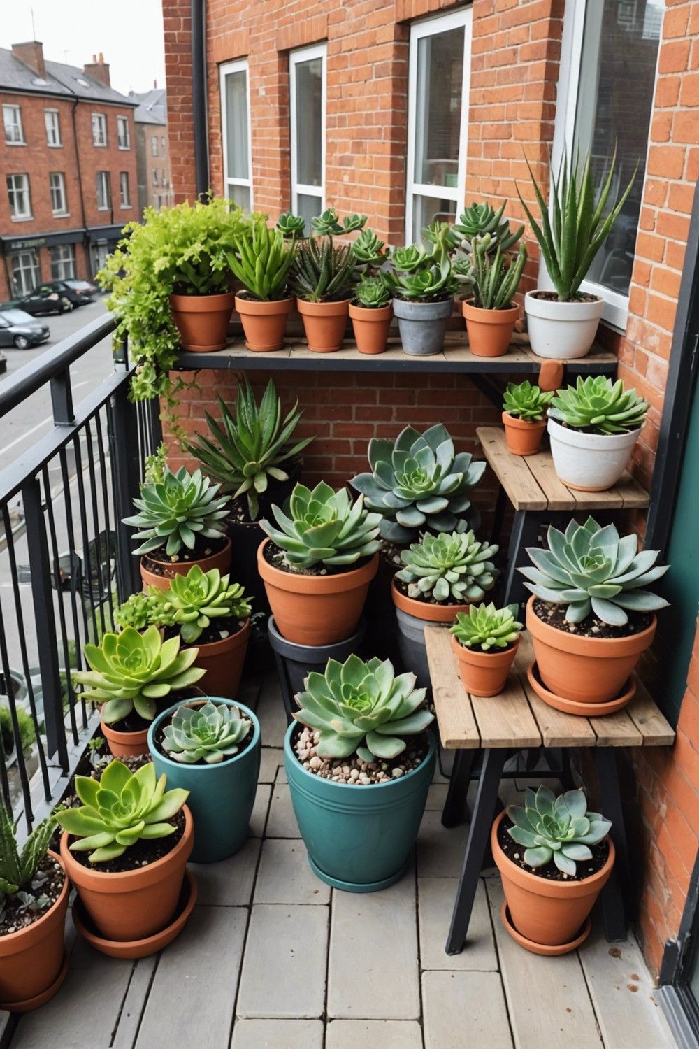 Sunny Succulent Sanctuary