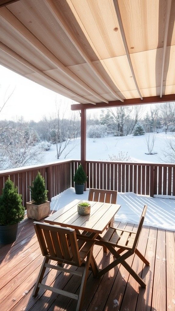 Recycled Barn Wood Canopy