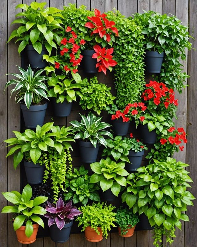 Hanging Tiered Planters