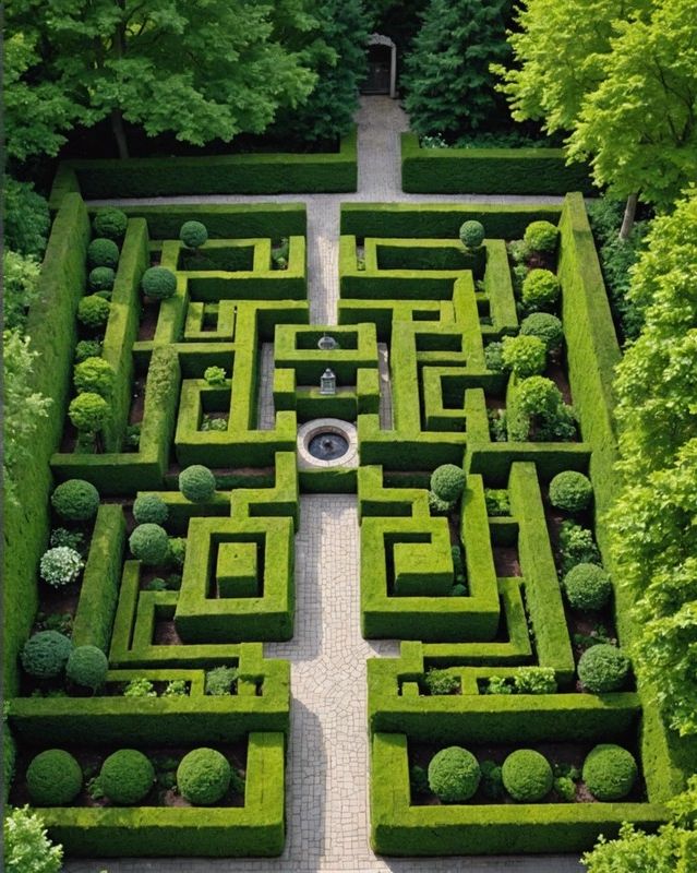 Boxwood Maze
