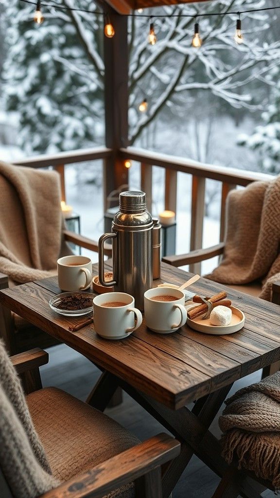 Introduce a Hot Cocoa Station