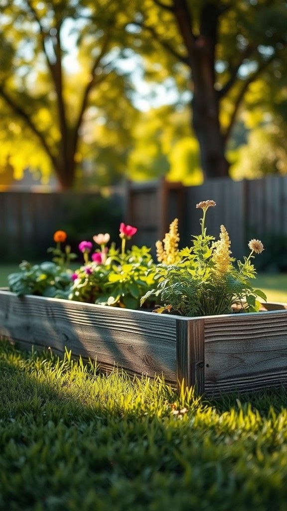 Corner Raised Garden Beds