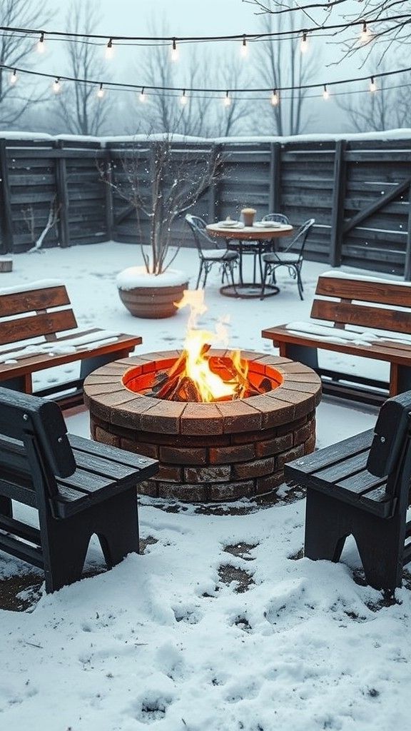 DIY Fire Pit from Salvaged Materials