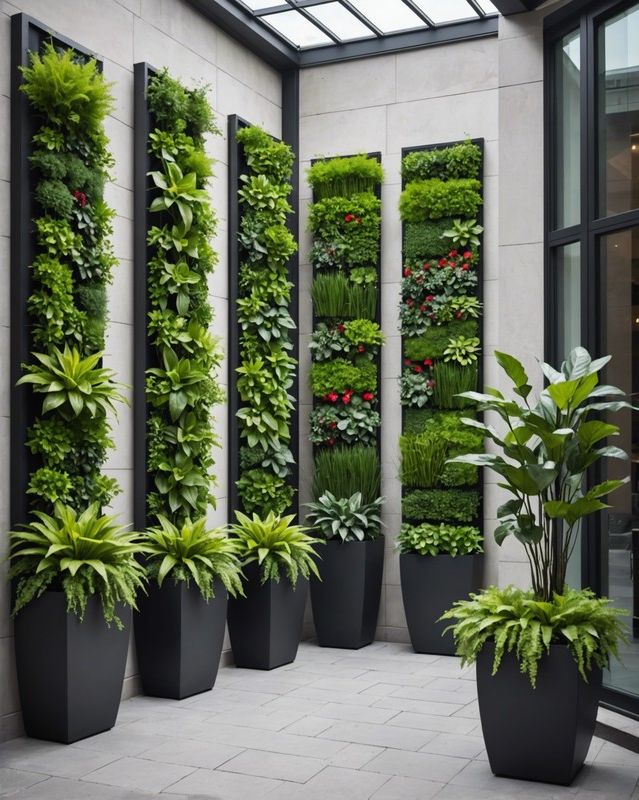 Columnar Planters