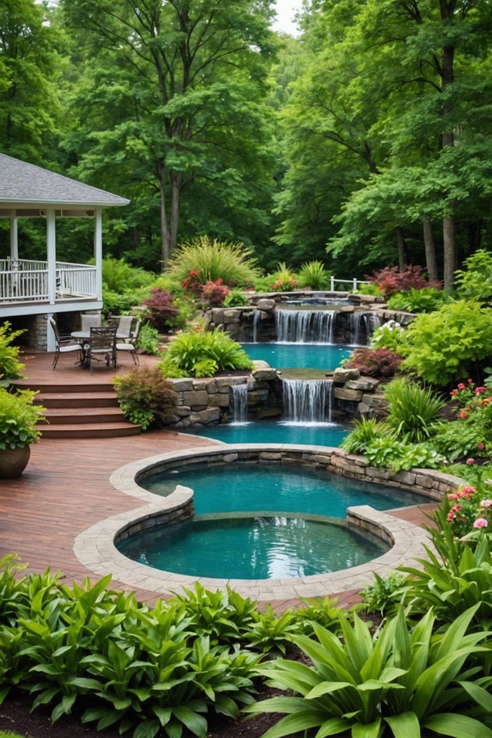 Natural Nexus: Blending Deck with Surrounding Landscape