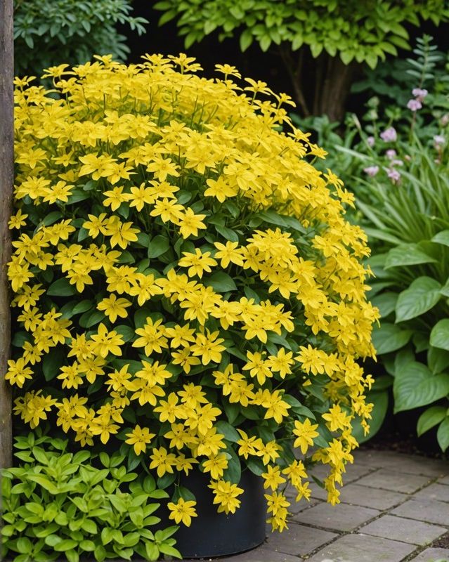 Lysimachia nummularia 'Goldilocks' (Goldilocks Creeping Jenny)