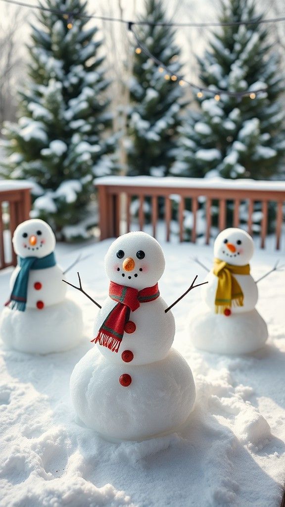 DIY Snowman Decor