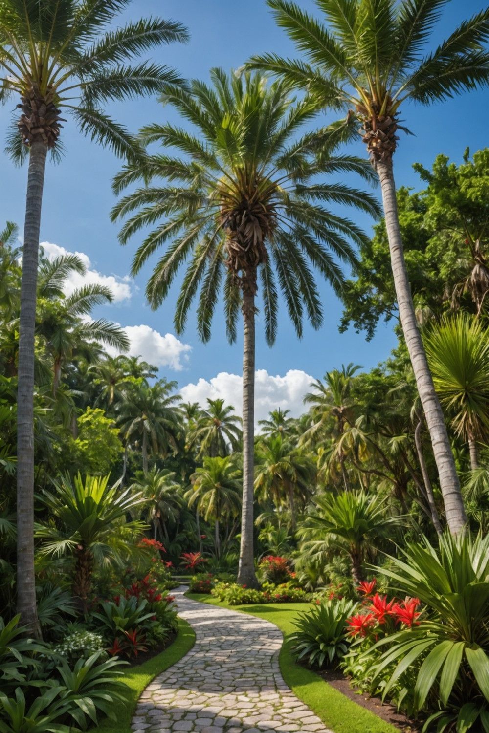 Incorporate Palm Trees for a Classic Tropical Look