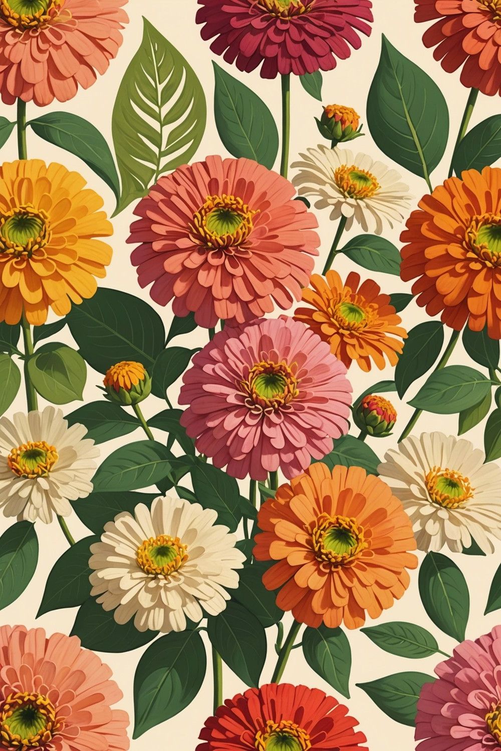 Zinnias