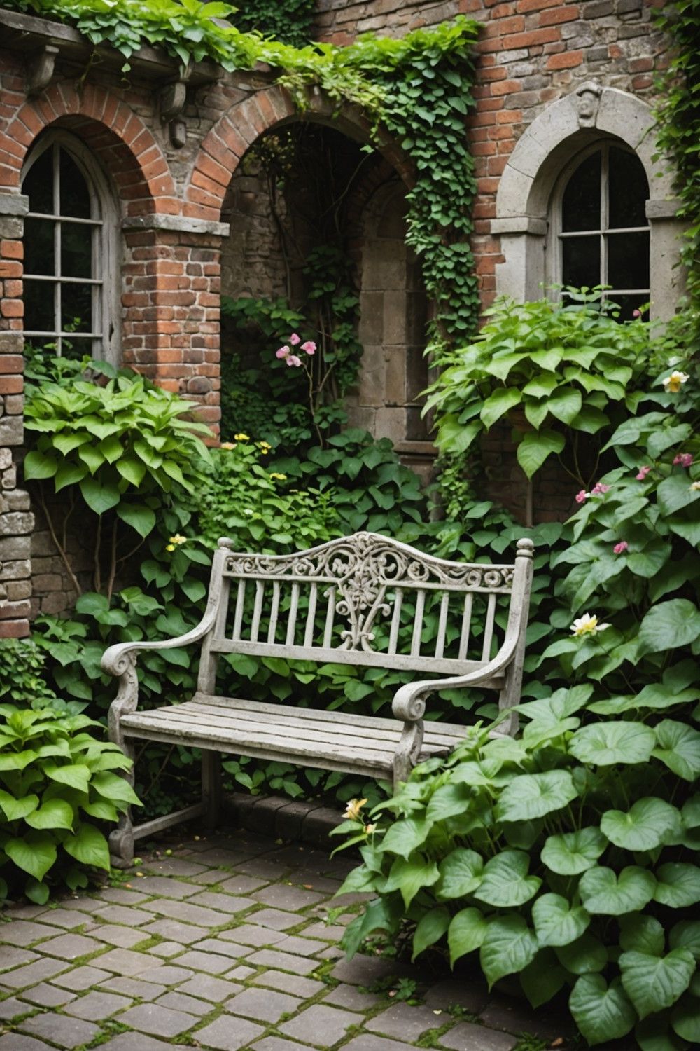 Vintage Garden Benches