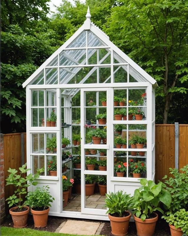 Build a small greenhouse.