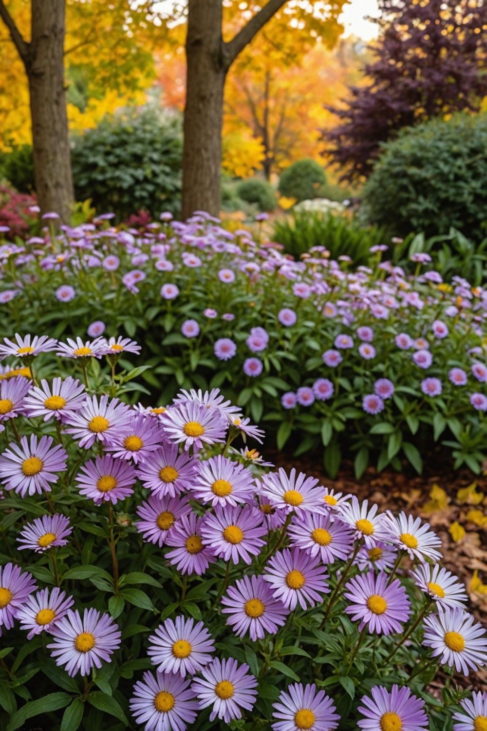 Michaelmas Daisies