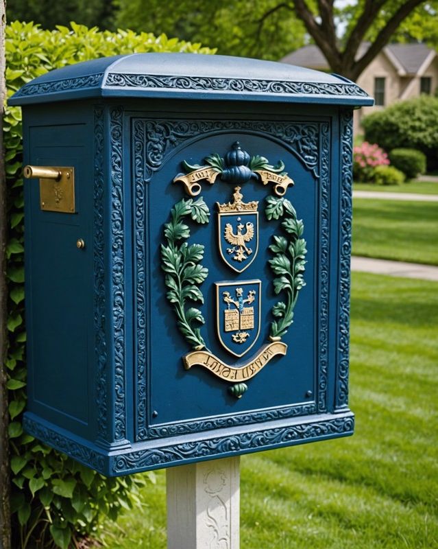 Mailbox with Custom Design