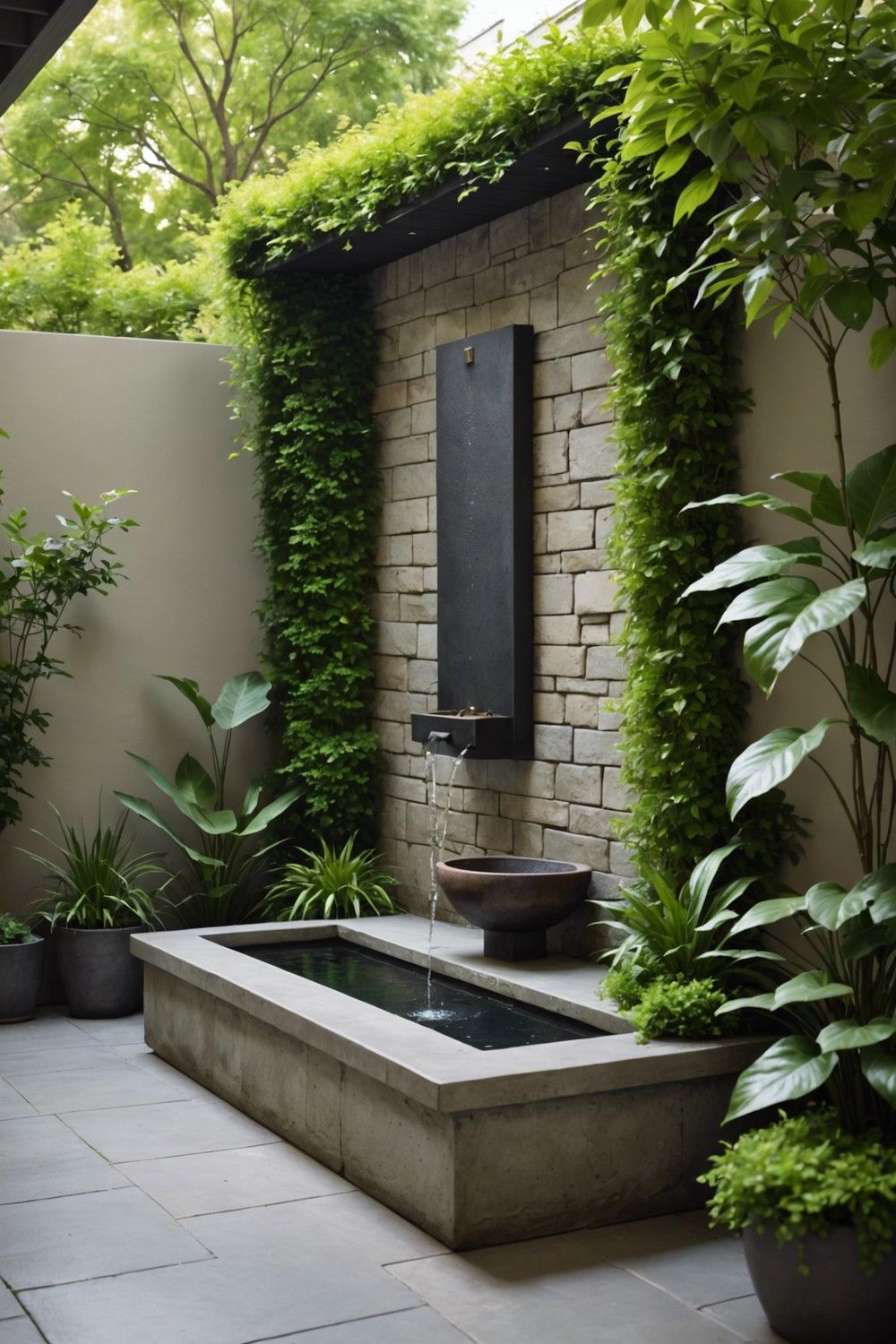 Small-Scale Water Feature