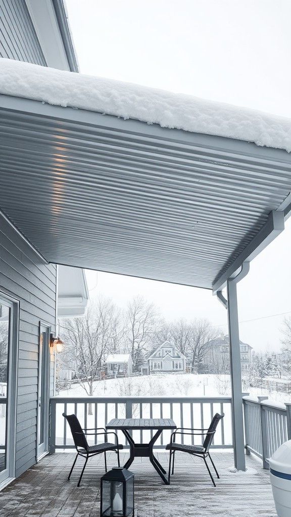 Metal Roof Structure