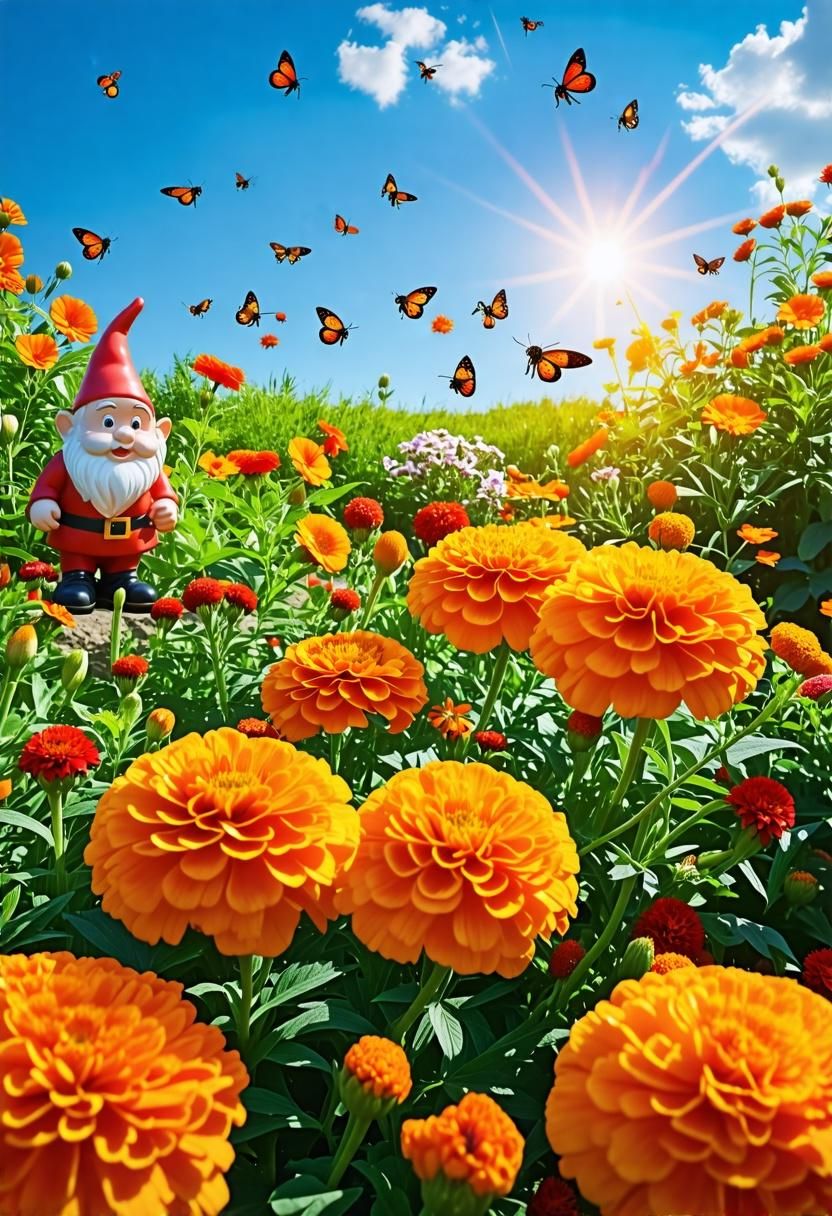 Using Marigolds to Attract Beneficial Insects