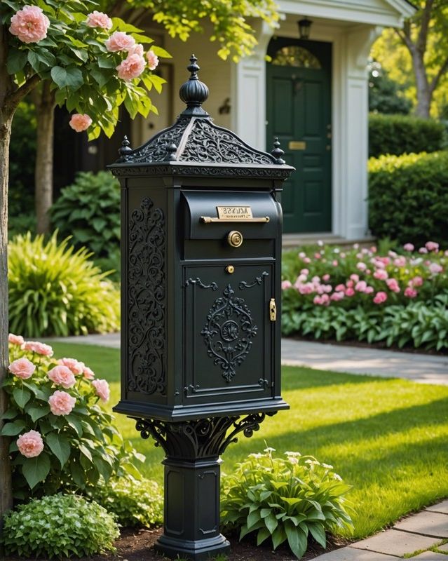 Mailbox with Post Mount