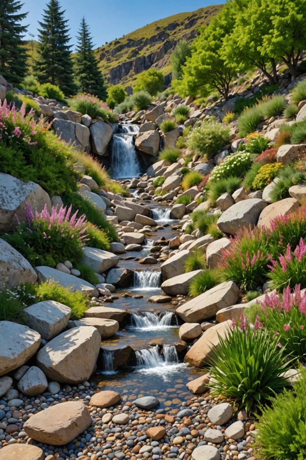 Decorative Rock and Gravel Landscaping