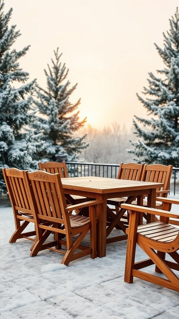 Teak Wood Furniture for Durability