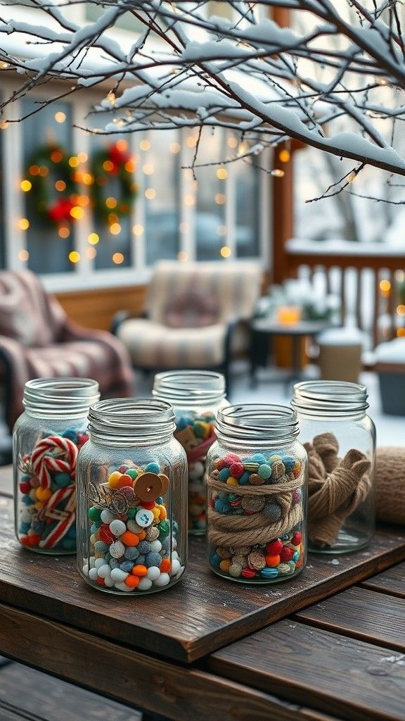 Use Mason Jars for Small Items