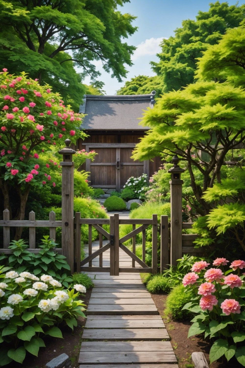 Rustic Wooden Fences and Gates
