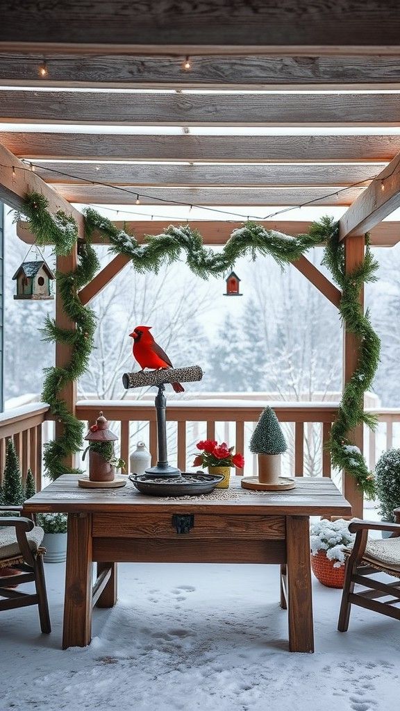 Winter Wildlife Feeders