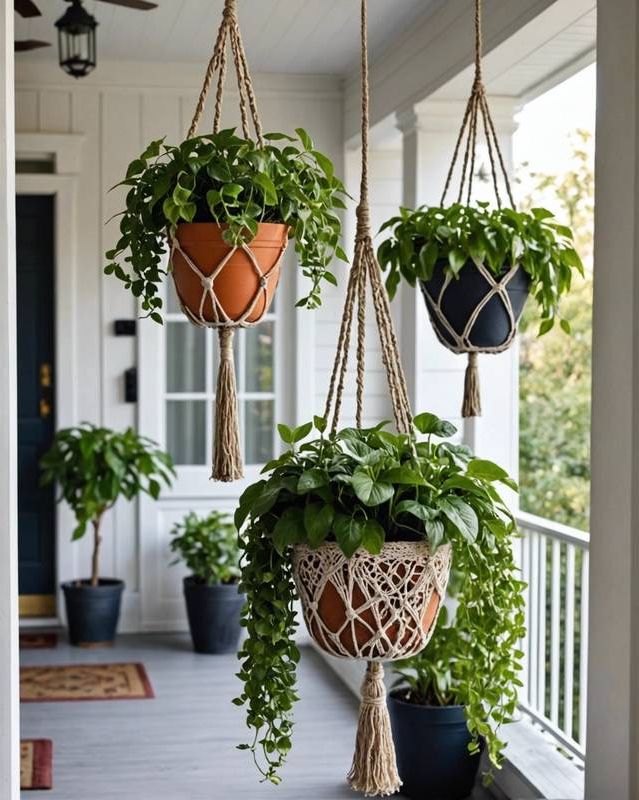 Macrame Hanging Planters