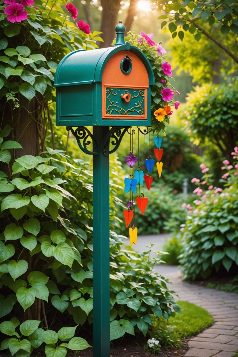 Whimsical Wind Chime Welcome