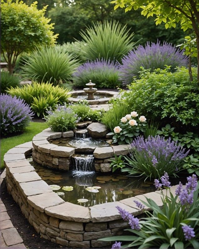 Sensory Gardens for Relaxation