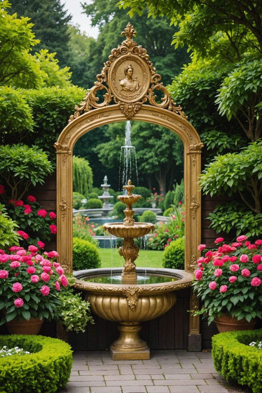 Gilded Frames and Mirrors