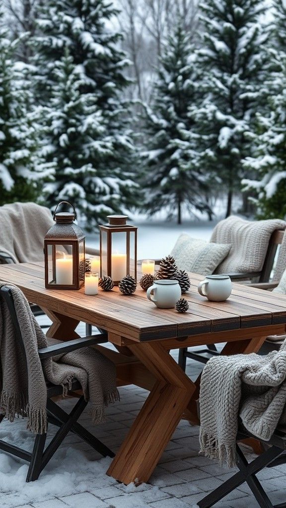 Upcycled Winter Decor