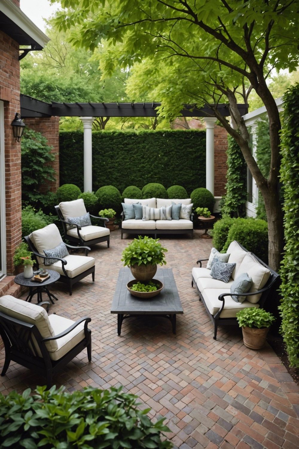 Brick Pavers for a Classic Patio