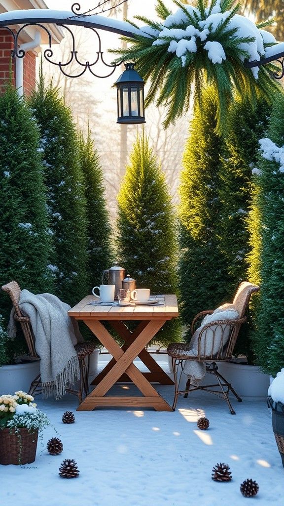 Use Natural Windbreaks like Hedges