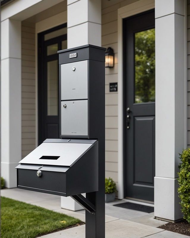 Mailbox with Package Delivery Slot