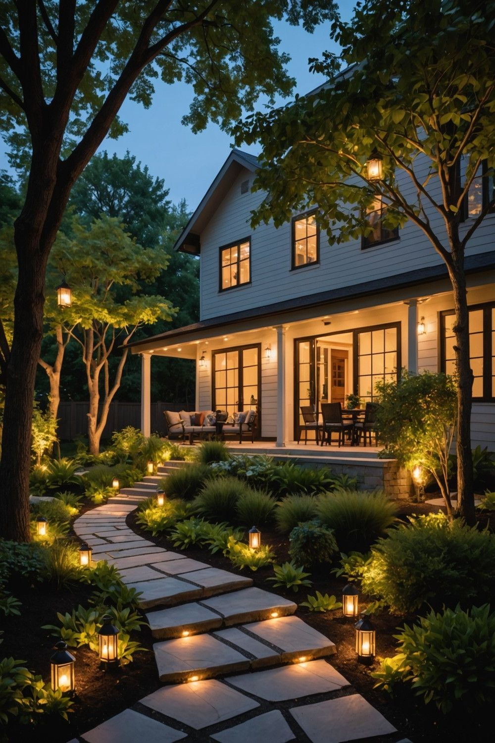 Outdoor Lighting Makeover