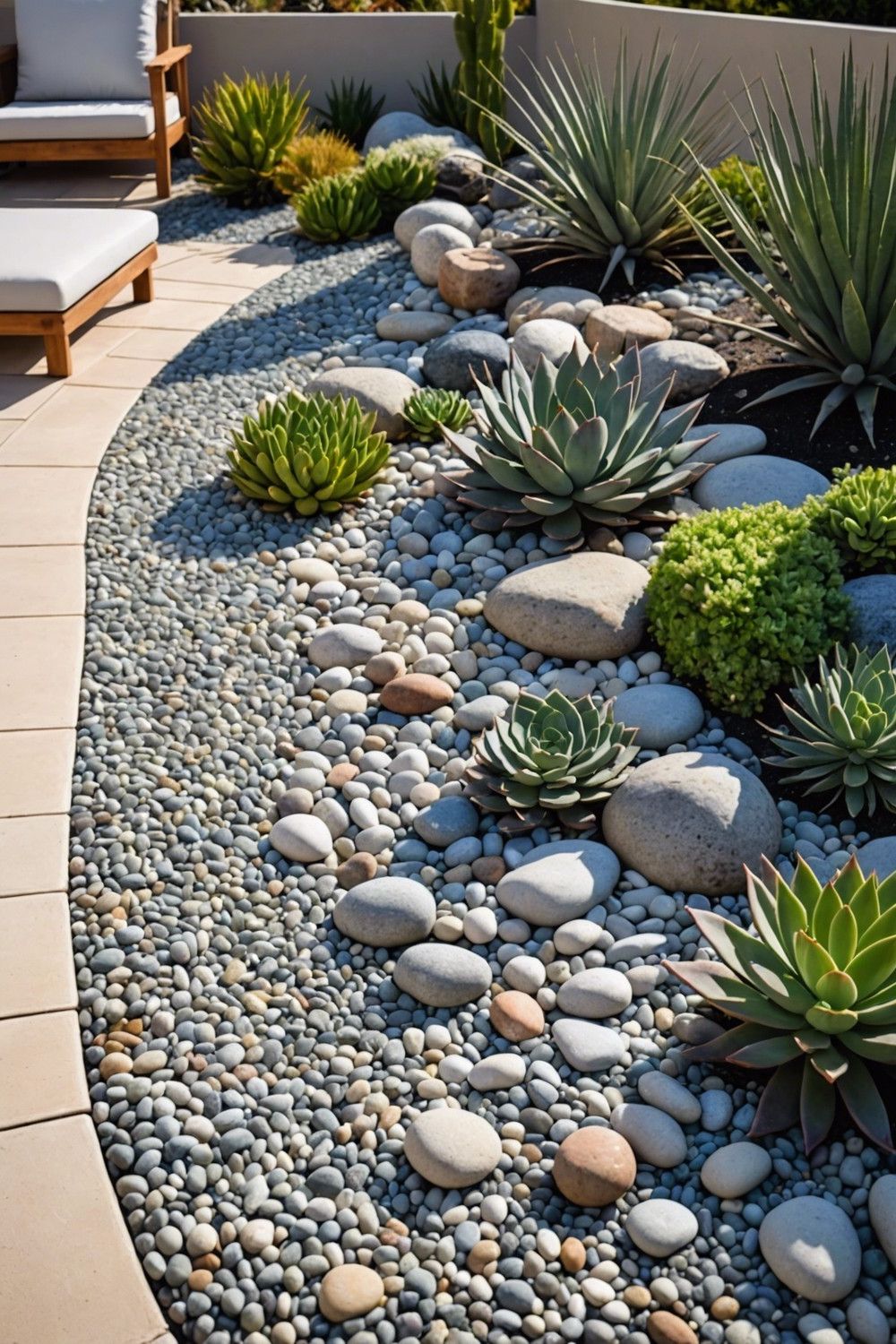 Succulent-Studded Gravel Gardens