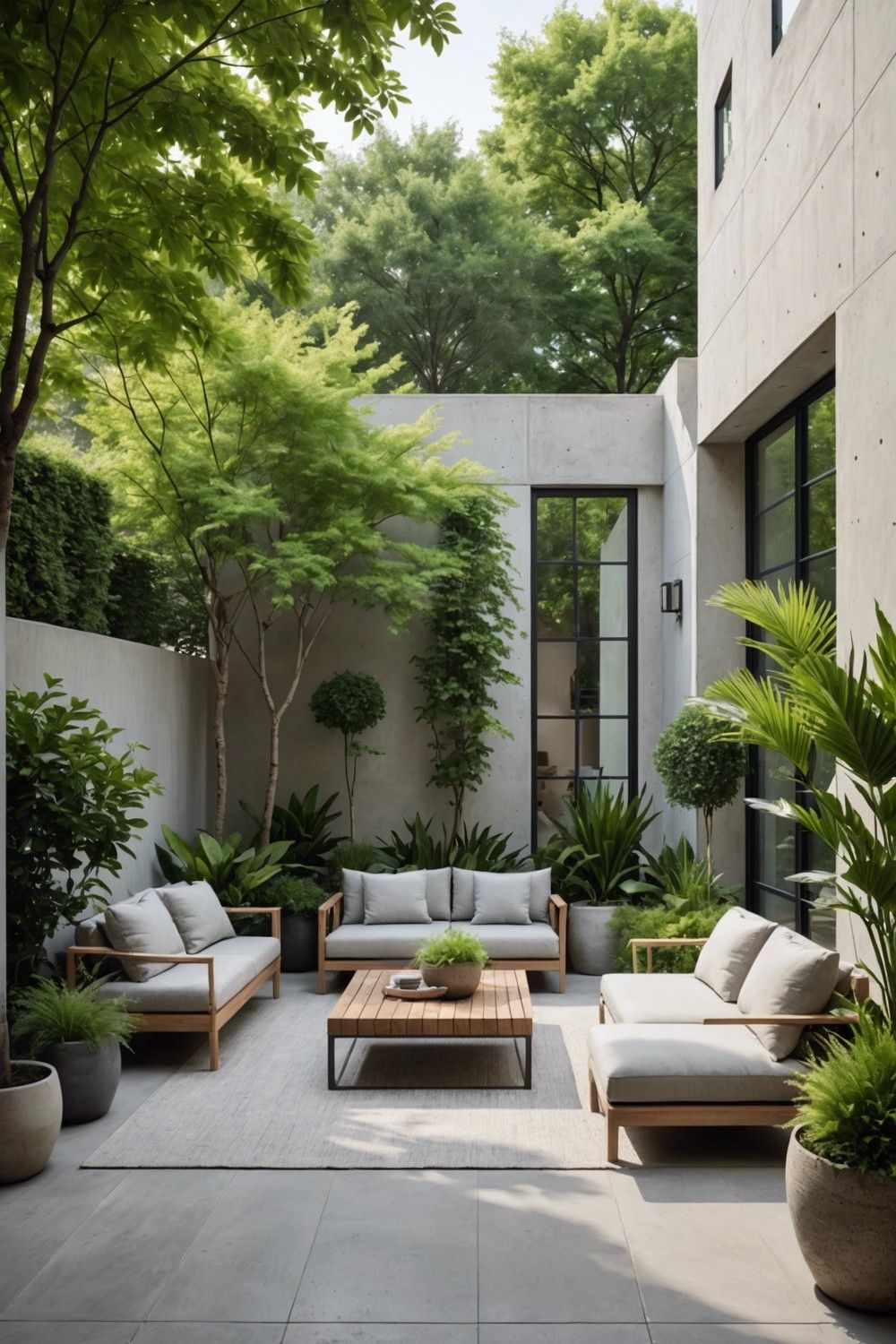 Modern Minimalist Patio