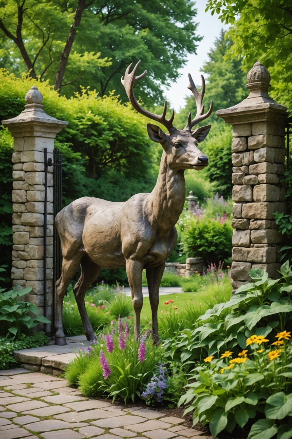 Nature-Inspired Statues