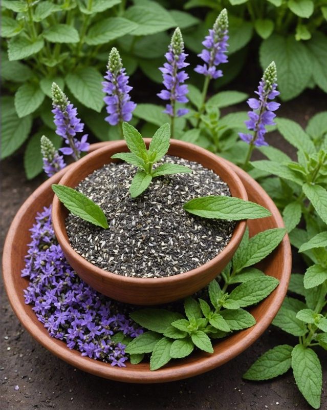 Salvia hispanica (Chia Sage)