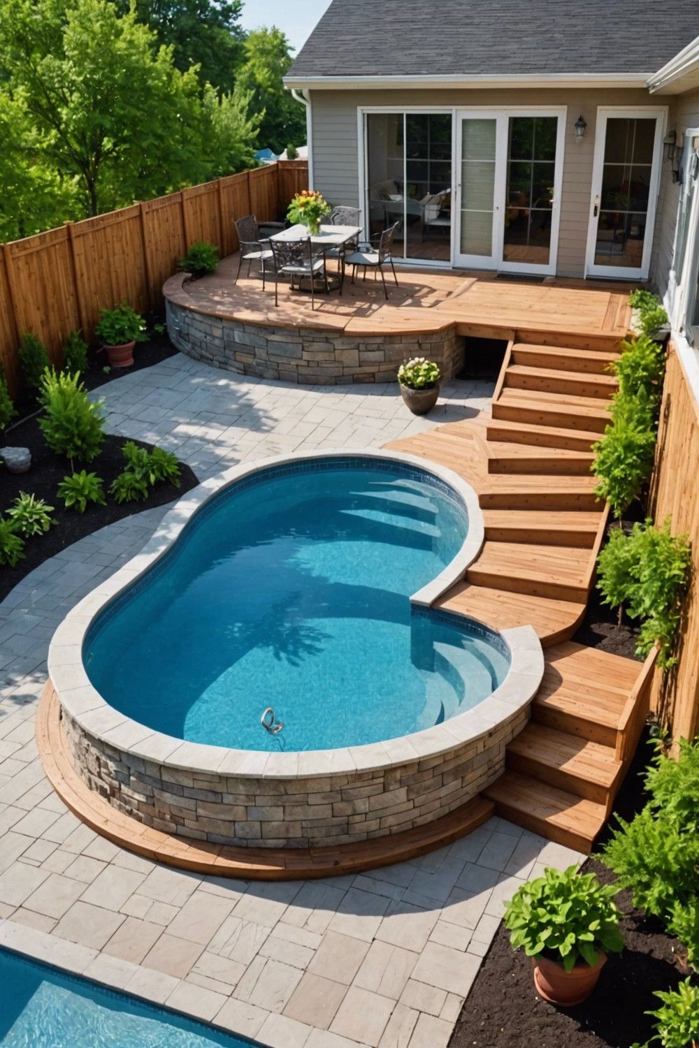Compact Steps for Small Yards