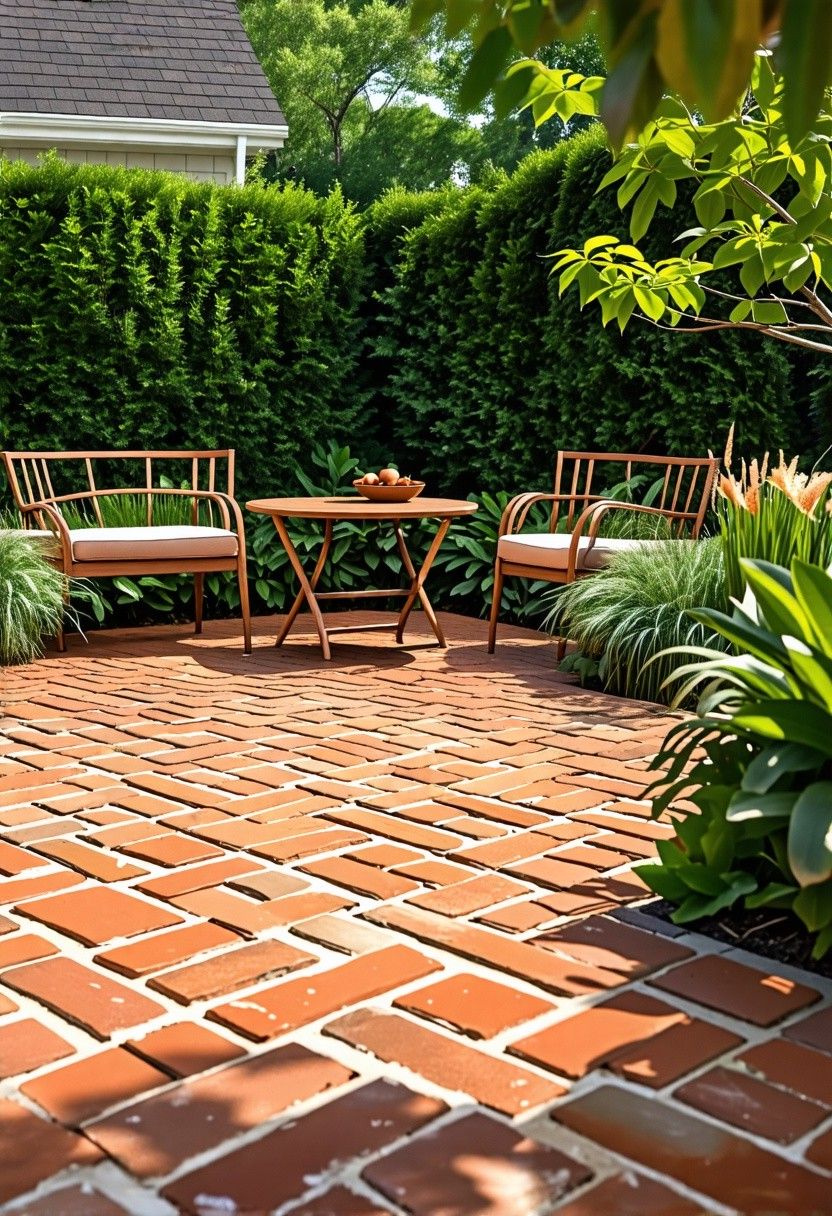 Basketweave Brick Design